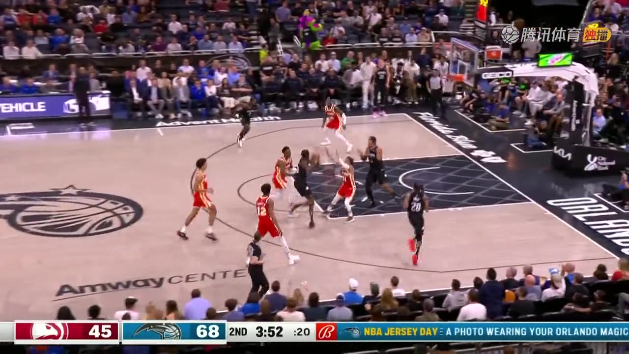 比文班亞馬如何？波爾-波爾持球一條龍反擊轉(zhuǎn)身過人暴扣