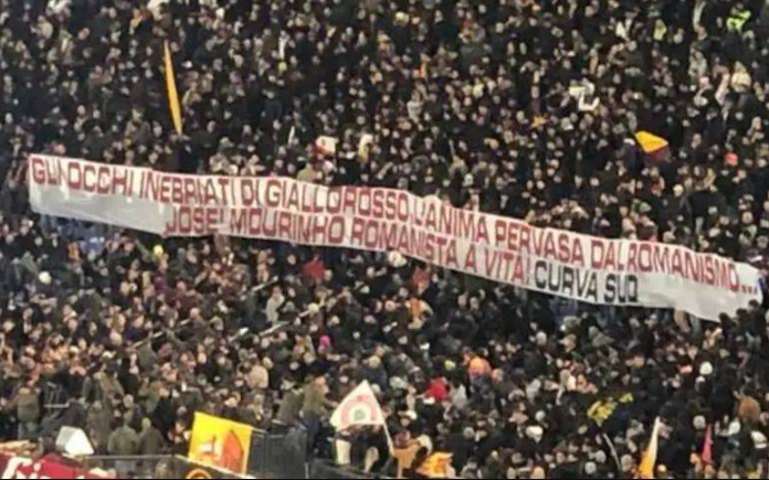 穆里尼奧感激球迷支持：為“終身羅馬主義者”而戰(zhàn)取勝！